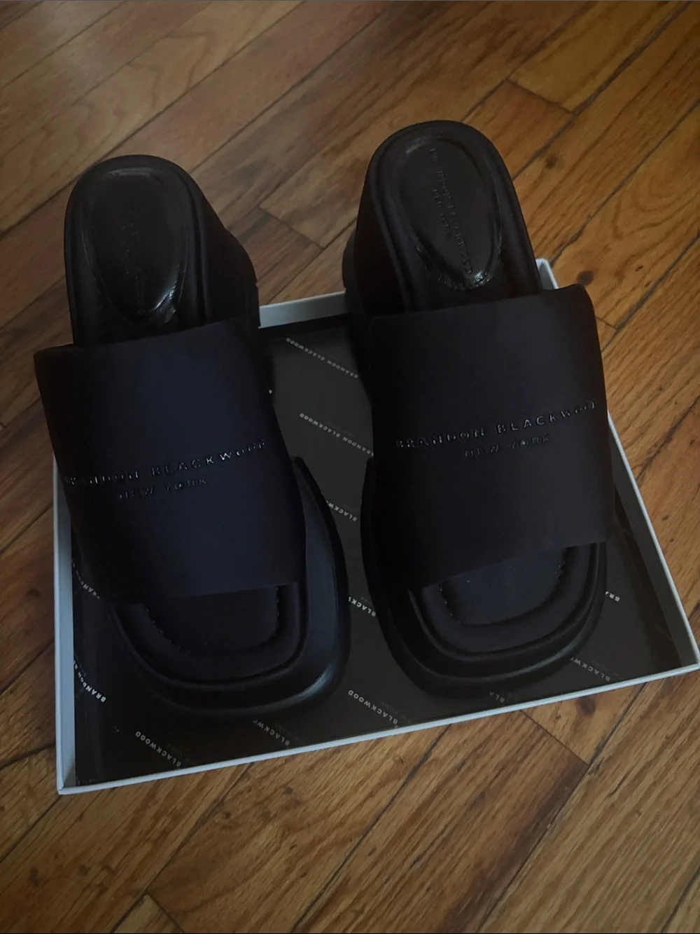 Brandon Blackwood Platform Sandals